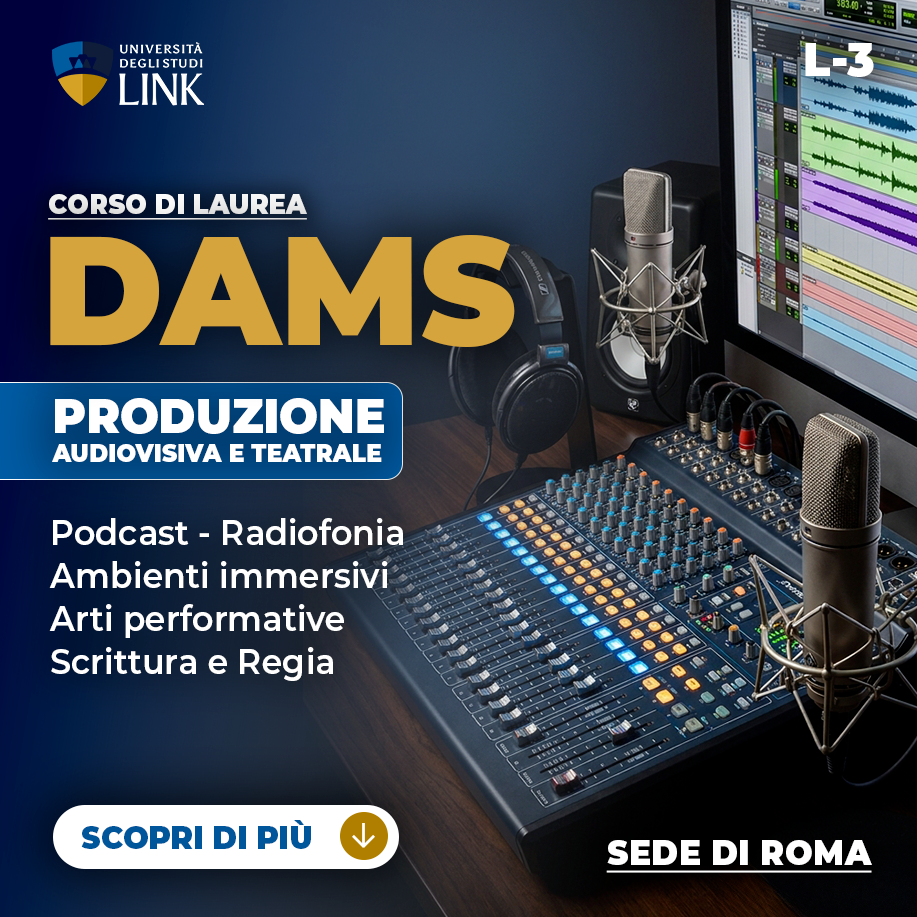 Università degli Studi Link Facebook ad: Laurea Triennale DAMS a Roma