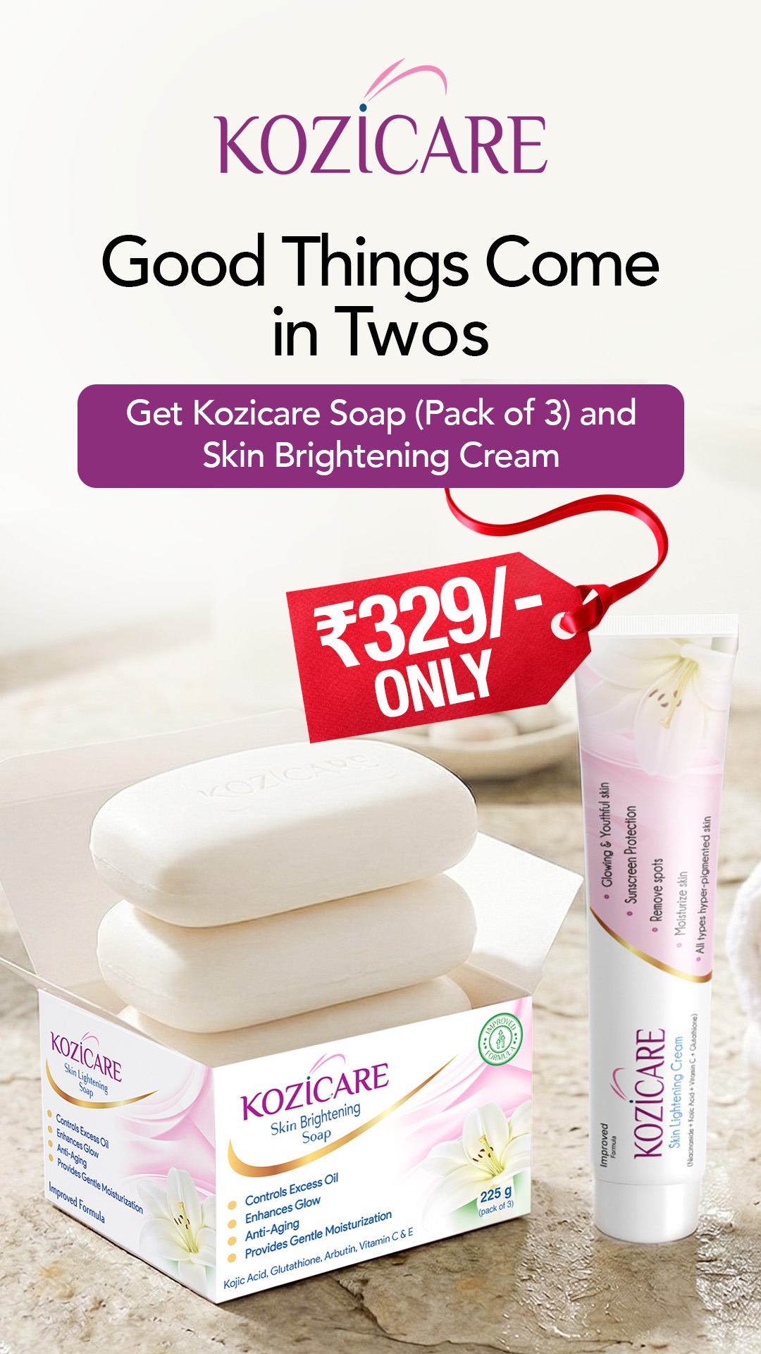 Kozicare - Skin & Body Care Facebook ad