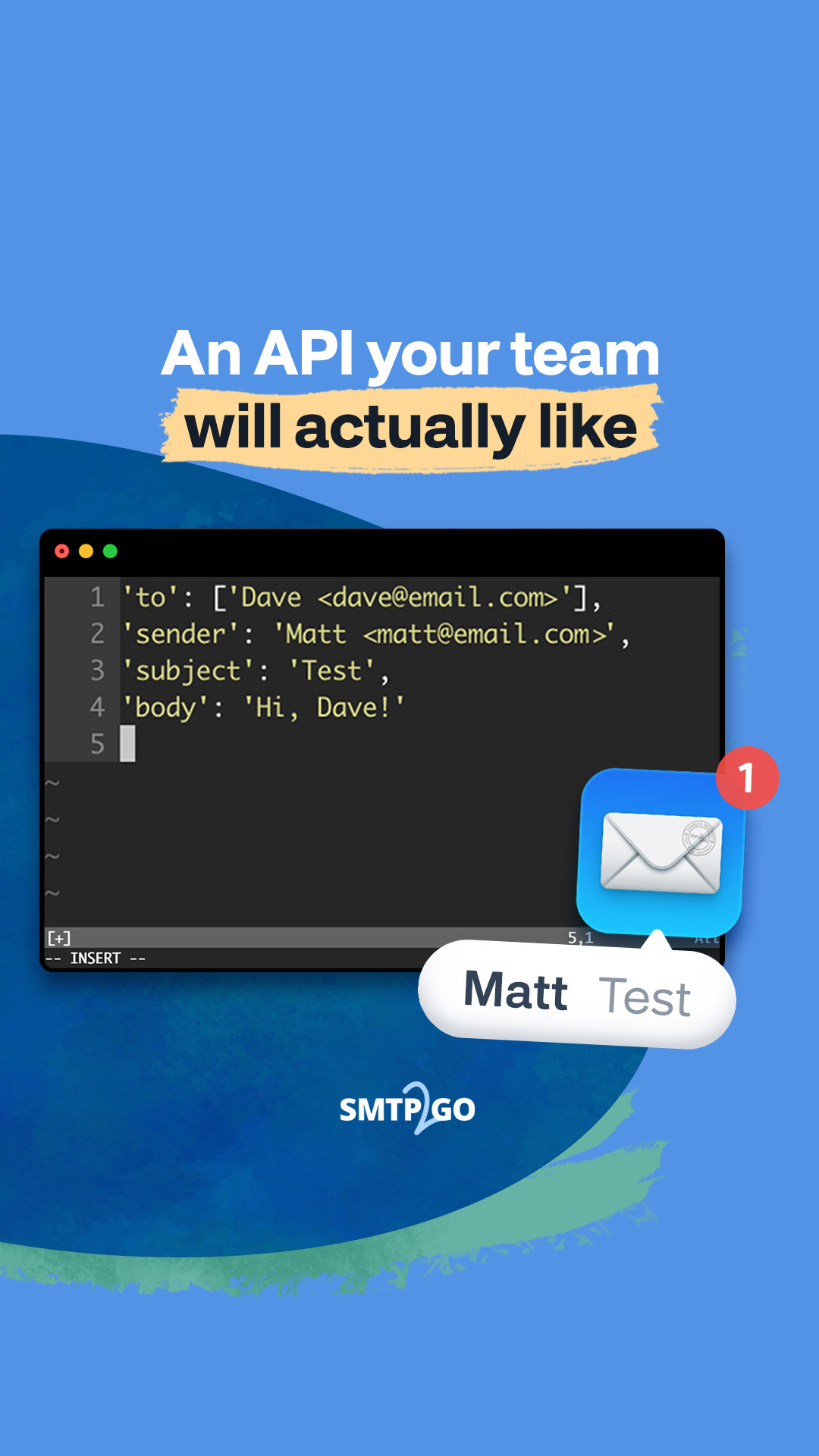SMTP2GO Facebook ad from Oct 8, 2025