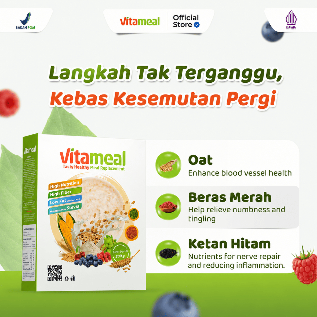 Vitameal Indonesia Facebook ad: PROMO SPESIAL HARI INI