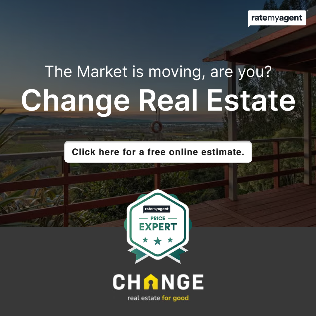 Ratemyagent NZ Promoted Awards Facebook ad: Get in touch with Change Real Estate