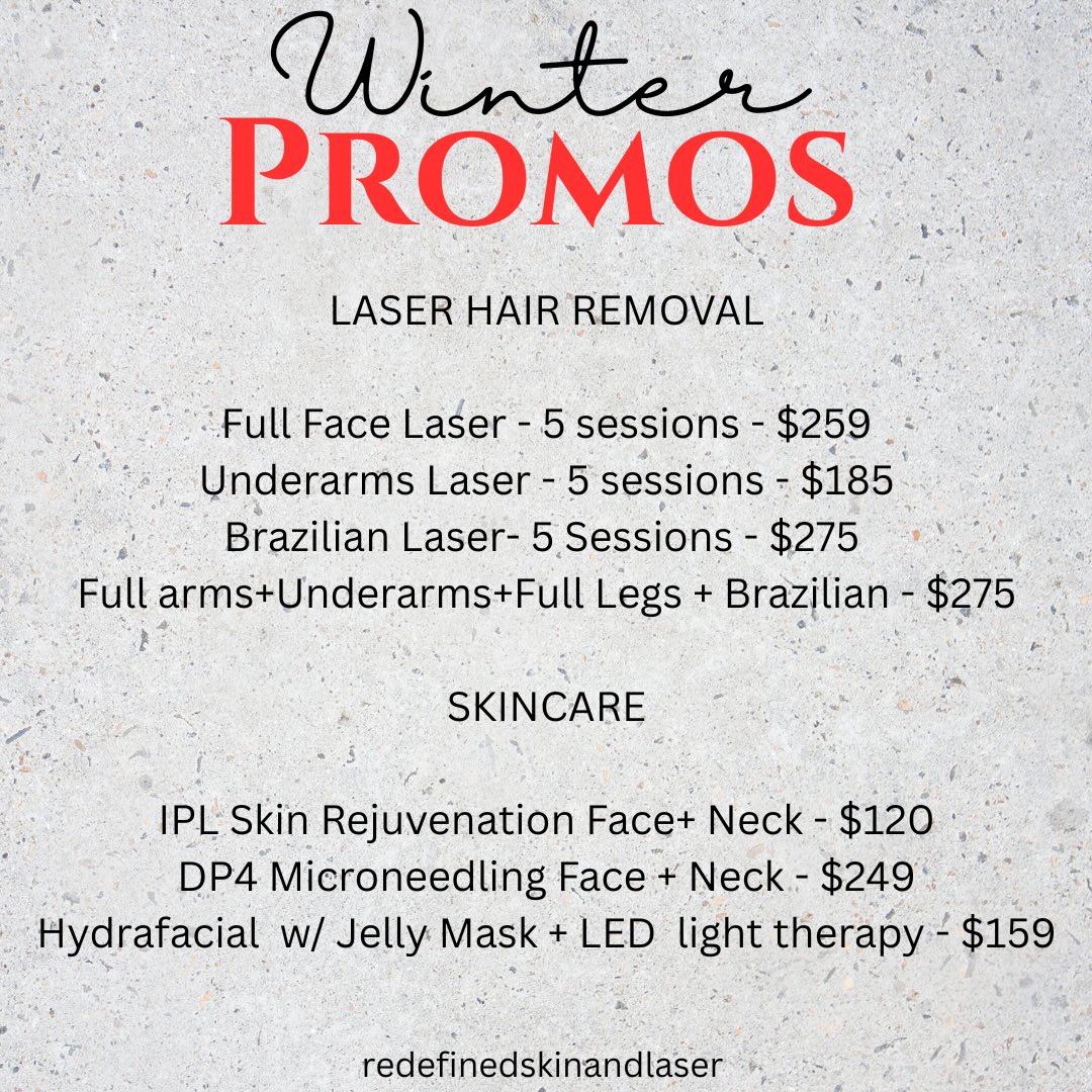 Redefined Skin and Laser Clinic Facebook ad