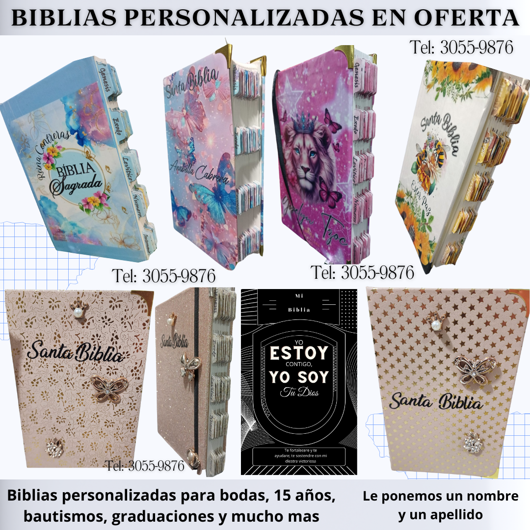 Biblias personalizadas y mas Facebook ad from Jan 28, 2026