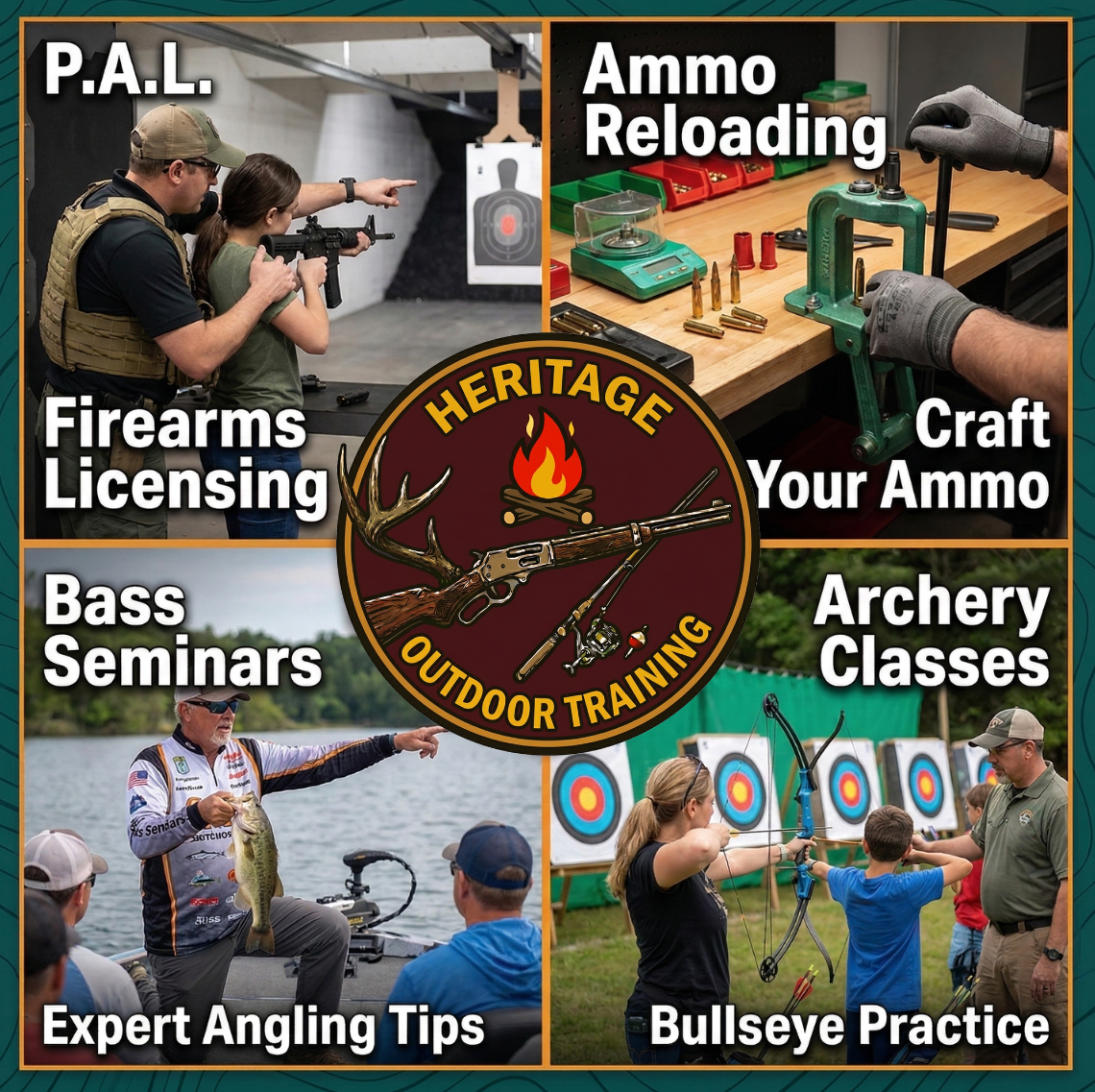 Heritage Outdoor Training Facebook ad from Mar 7, 2026