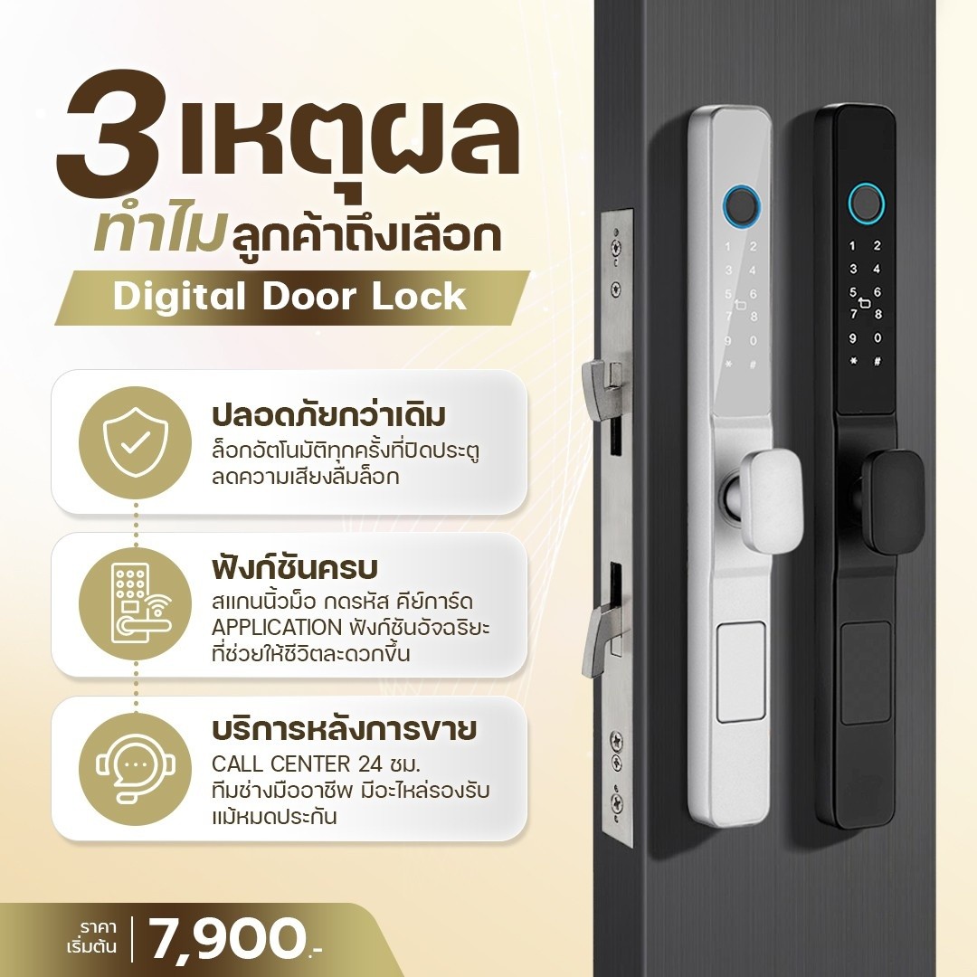Digital Door Lock Facebook ad