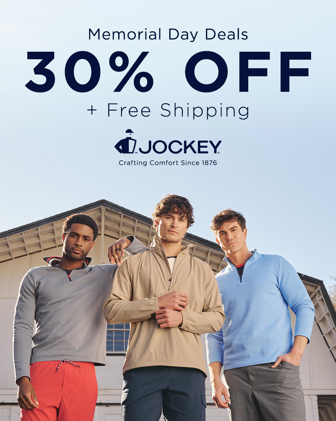 Jockey Facebook ad
