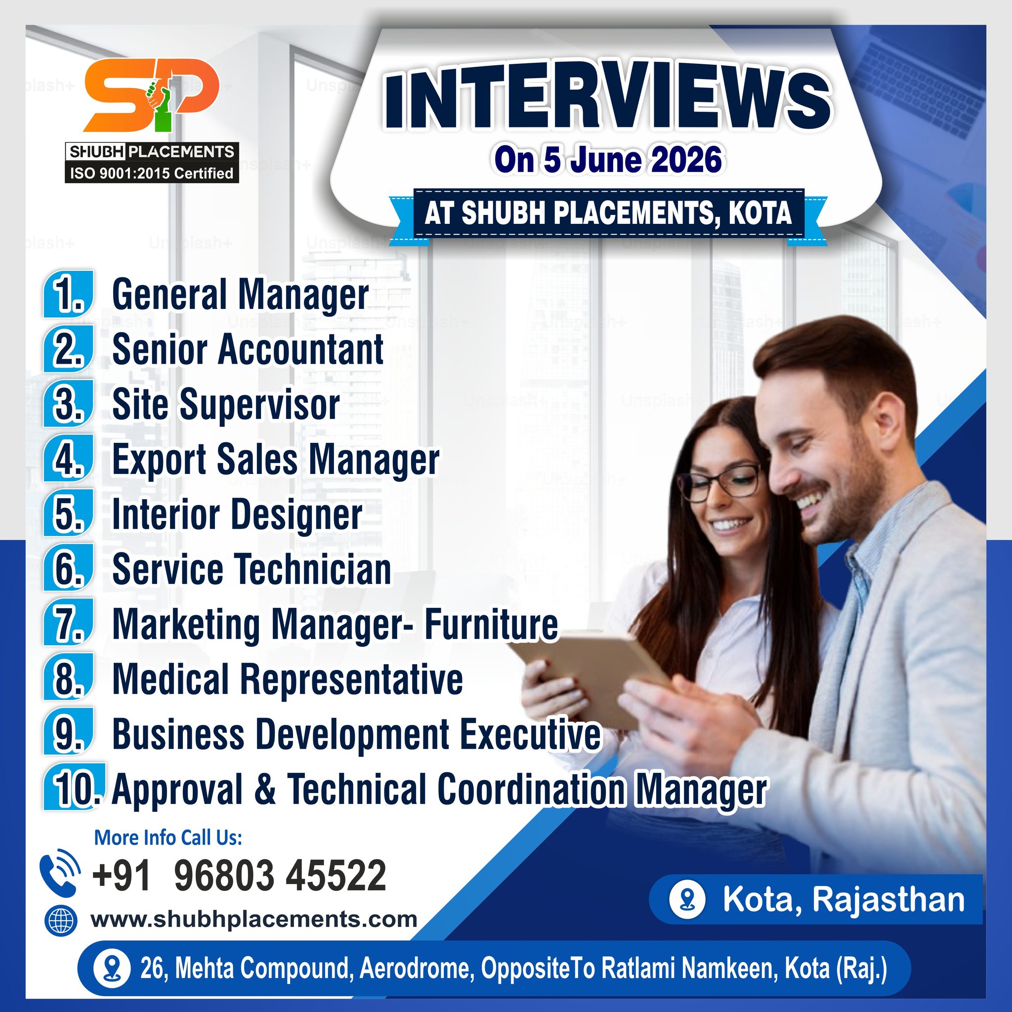Shubh Placements Facebook ad