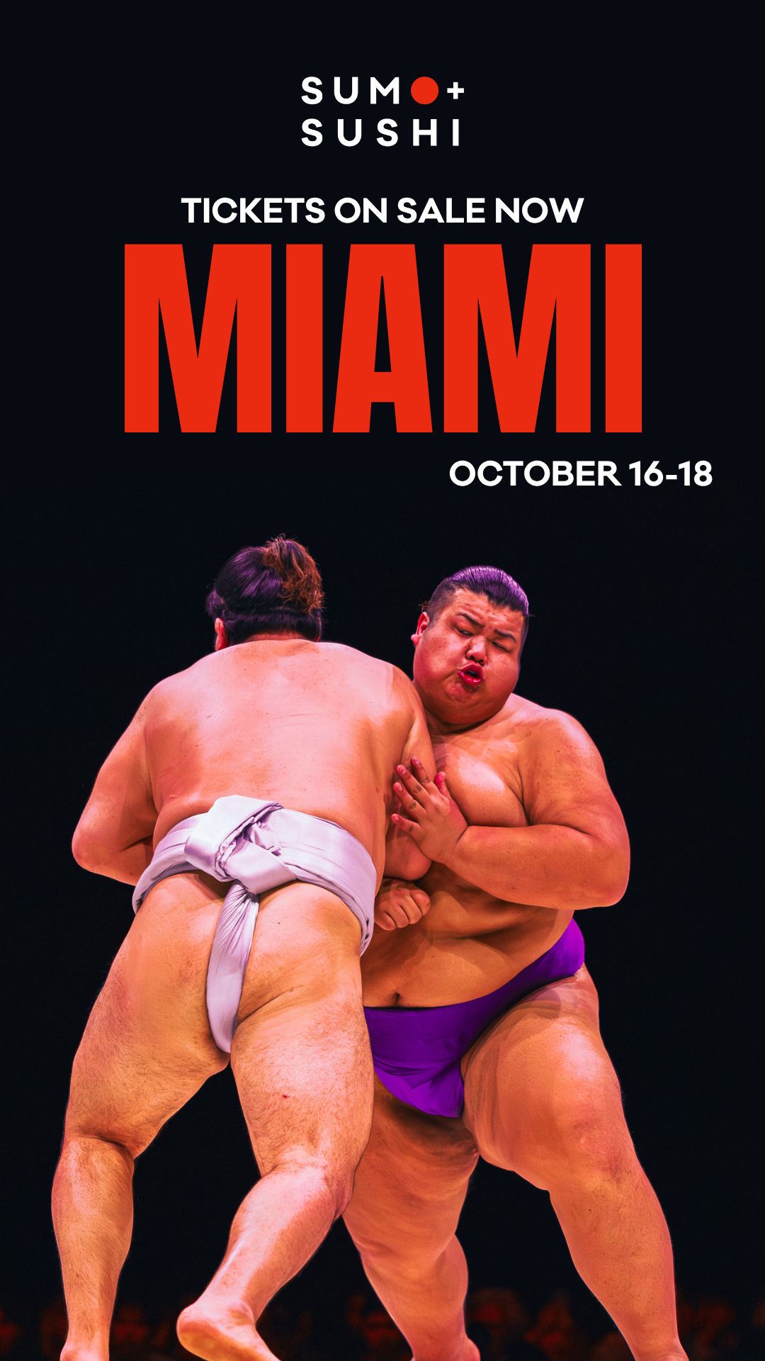 Sumo and Sushi Facebook ad