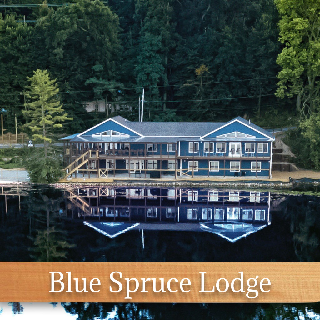 The Lodges at Stone Lake Facebook ad: Large lakefront vacation homes for Family Reunions…