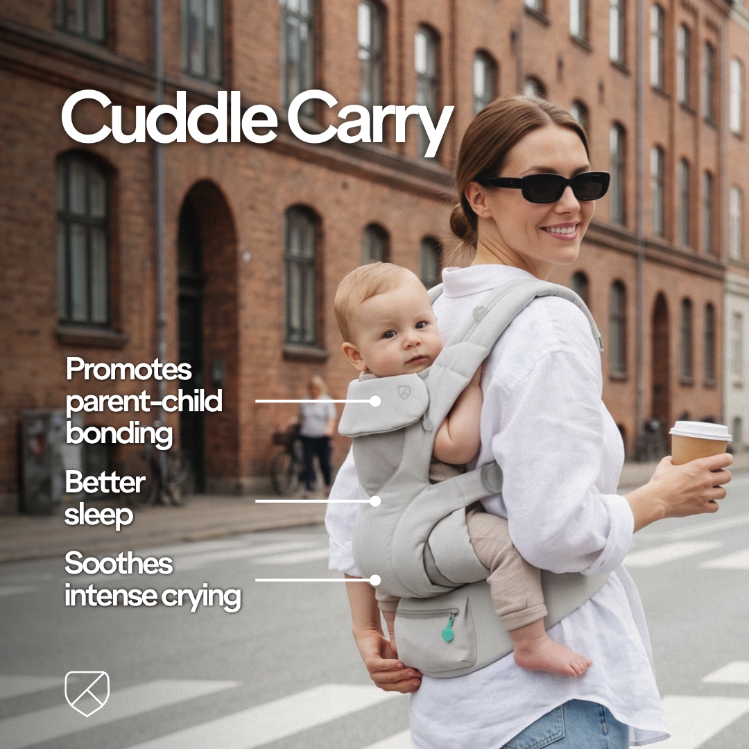 Koala Babycare Facebook ad: The ergonomic baby carrier for both parent and baby