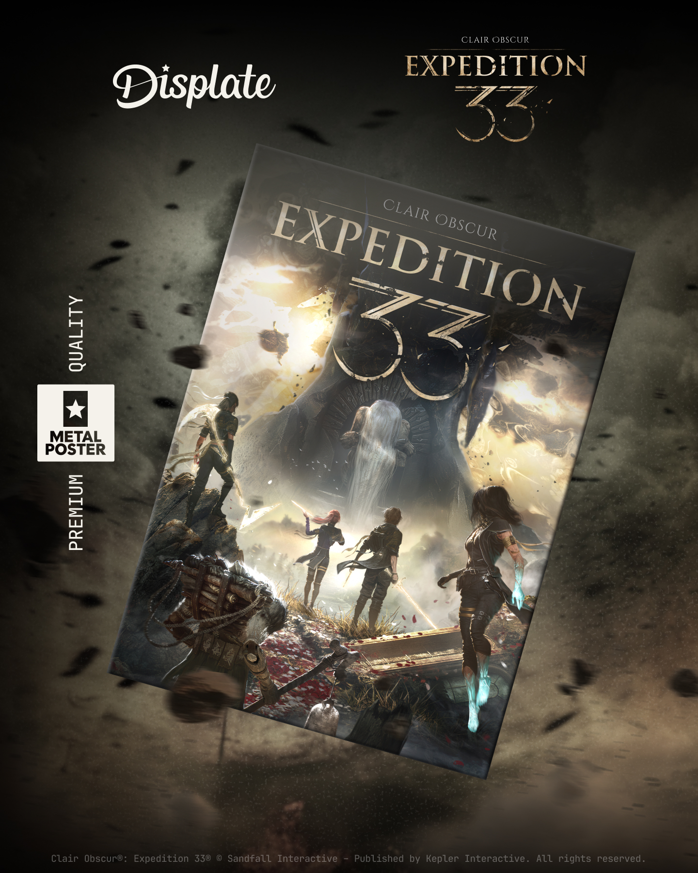 Displate Facebook ad
