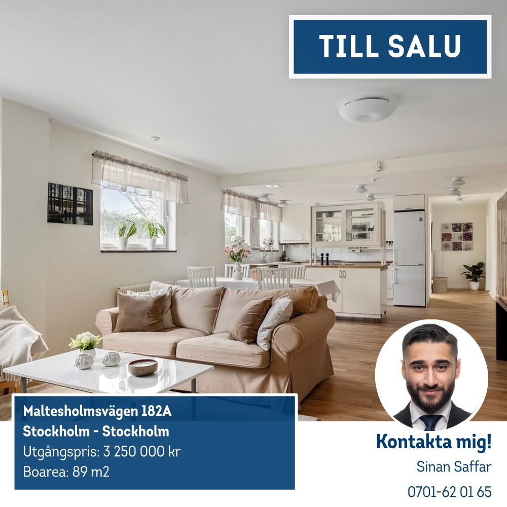LF Fastighetsförmedling Facebook ad: Din mäklare i Vällingby/Hässelby/Spånga.