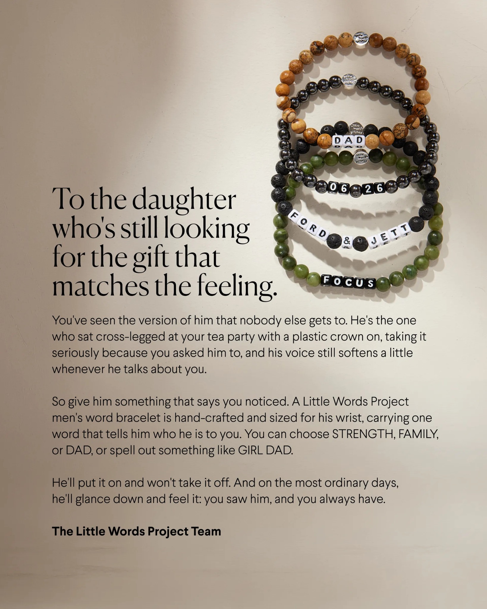 Little Words Project Facebook ad