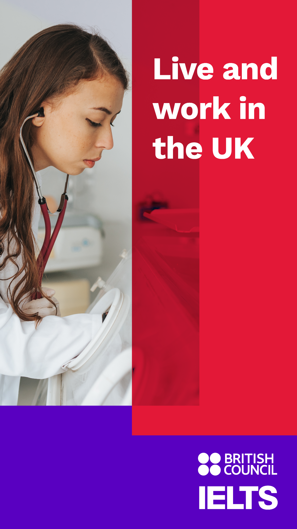 British Council España Facebook ad: Take IELTS for UKVI with British Council