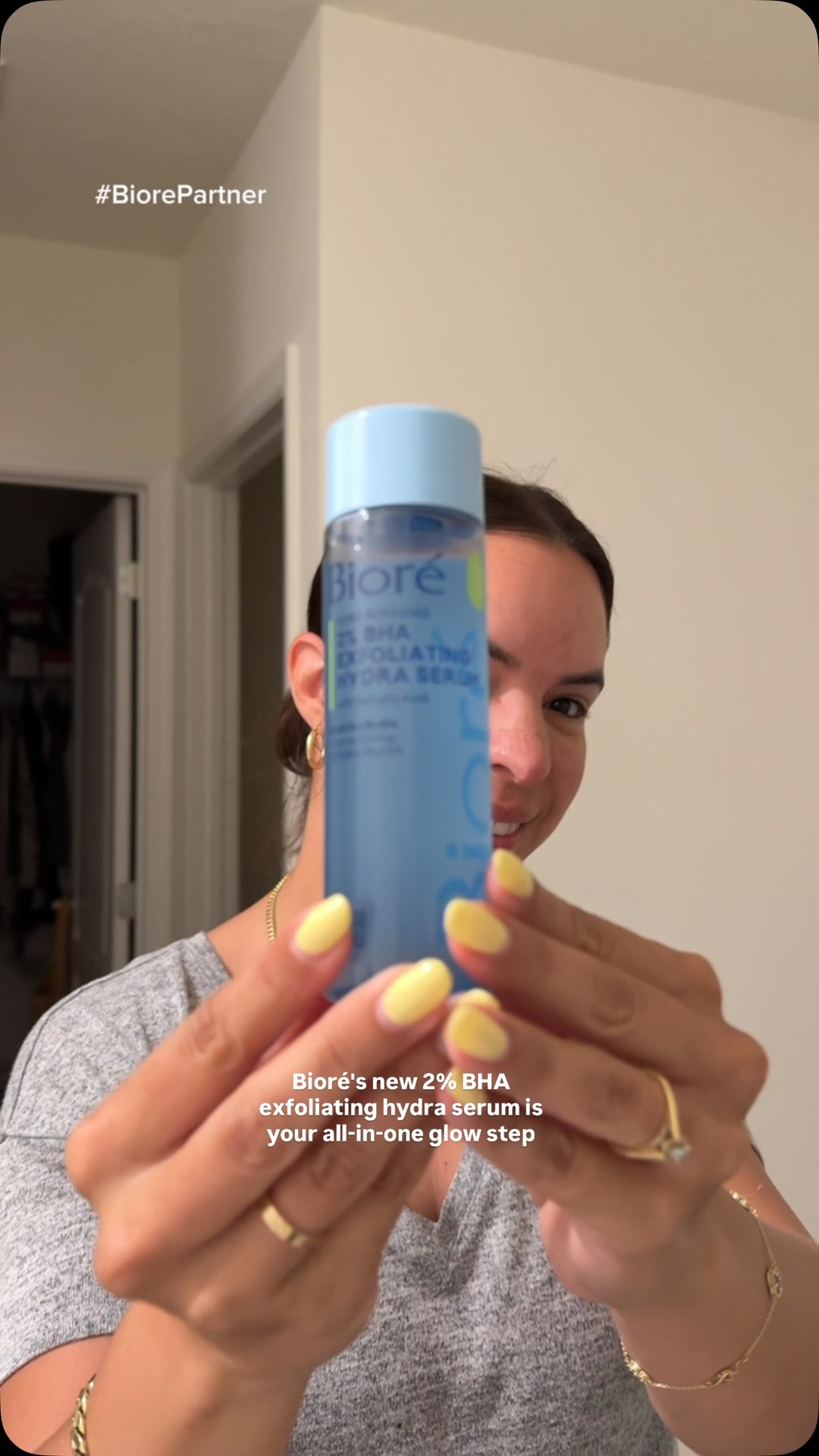 Bioré Skincare Facebook ad: gifted by Biore