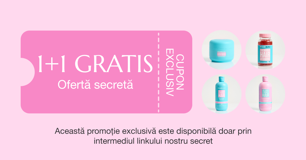 Hairburst Romania Facebook ad