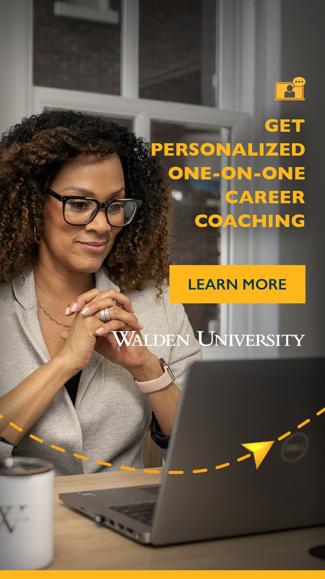 Walden University Facebook ad