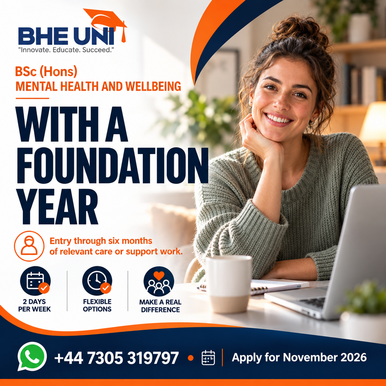 BHE Uni Facebook ad from Sep 24, 2026