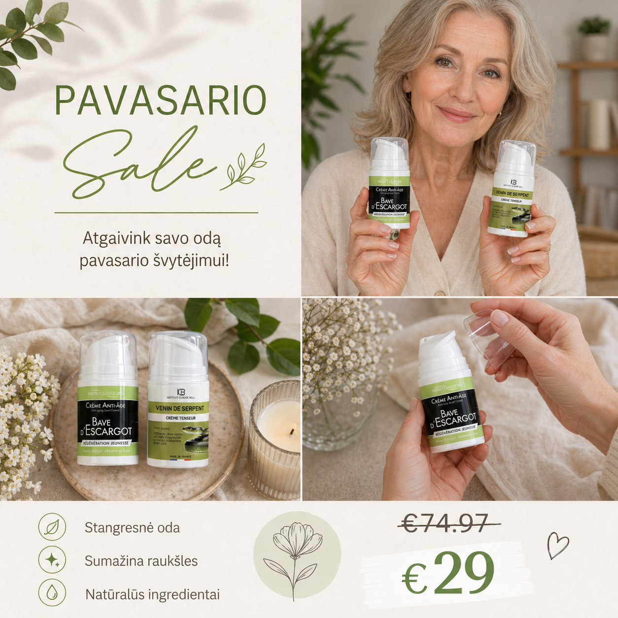Harmony Plus Lietuva Facebook ad