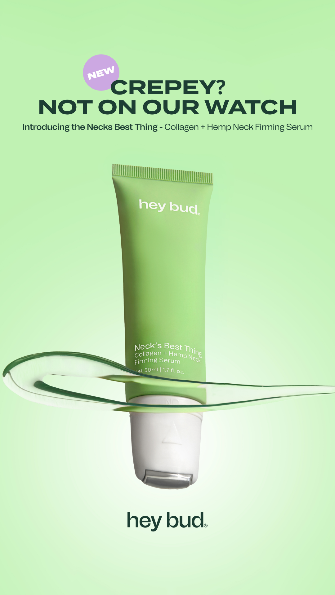 Hey Bud Skincare Facebook ad