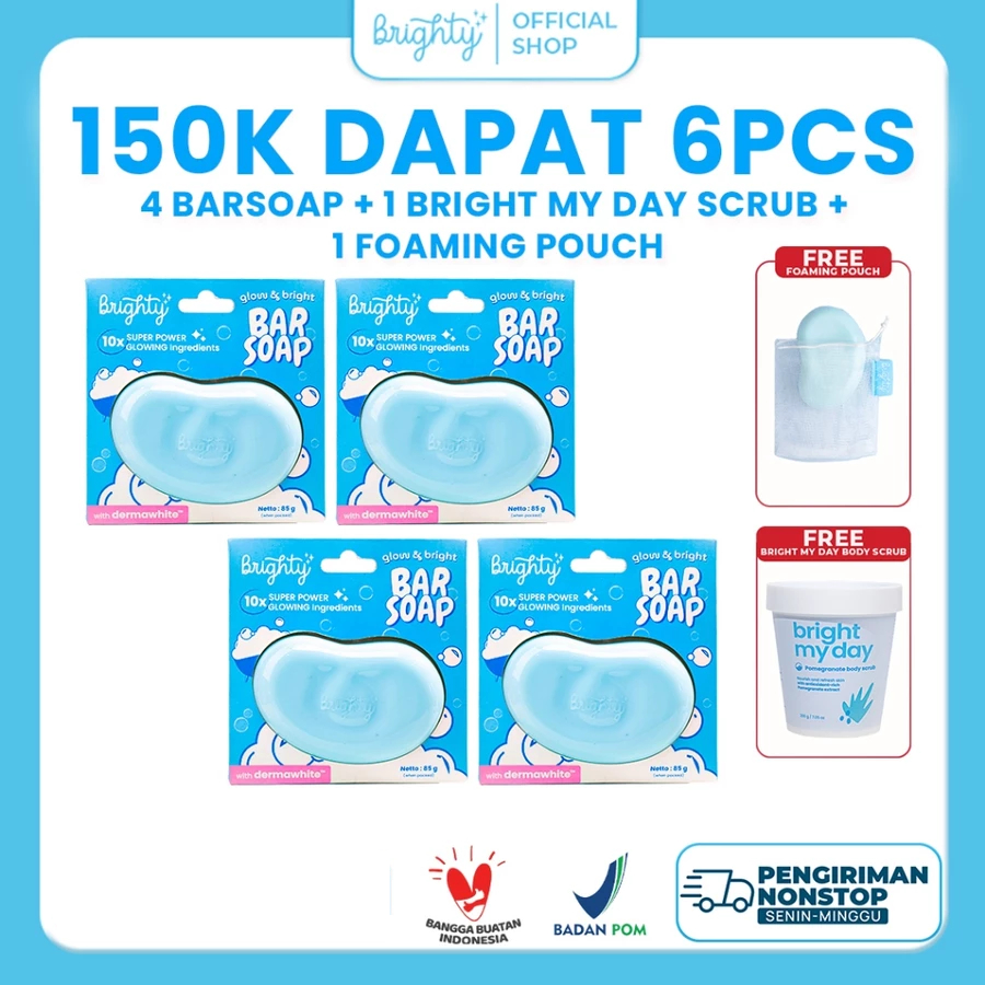 Brighty.id Facebook ad: Kulit sebening ayu ting-ting modal 20 ribu