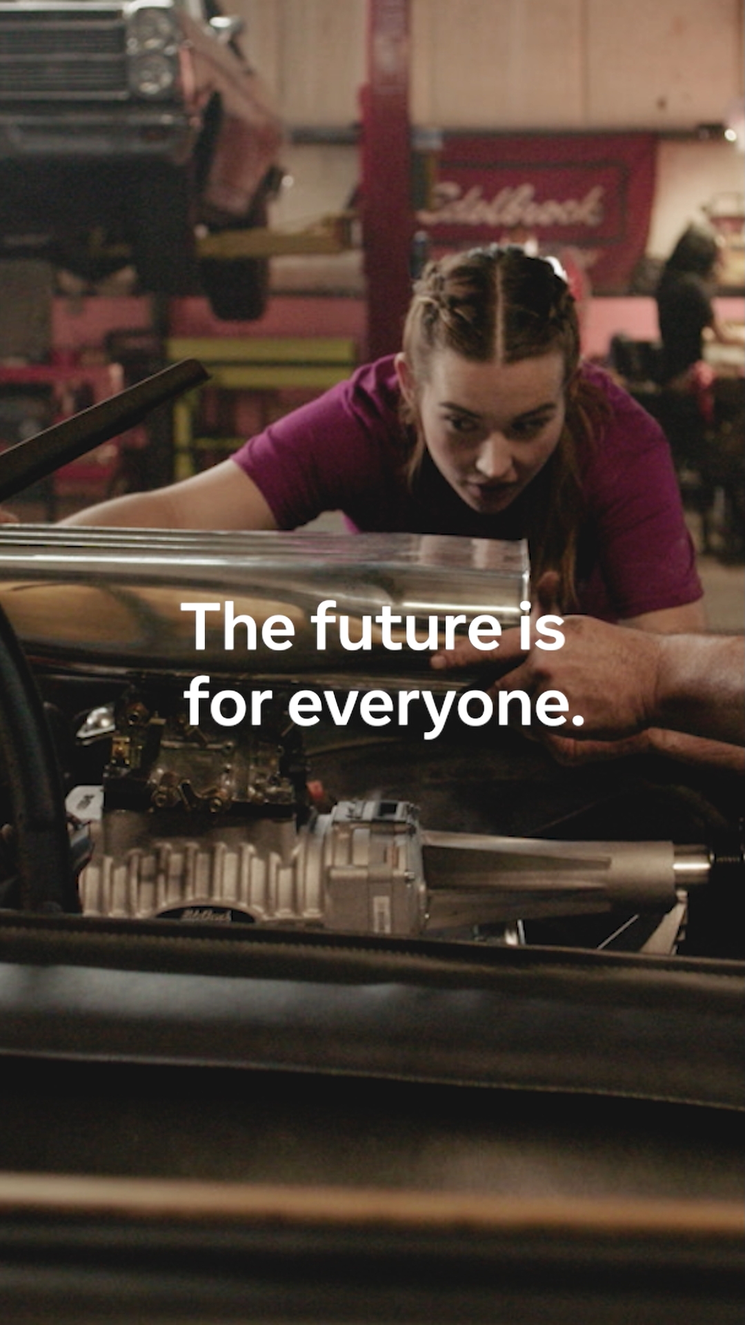 Meta Facebook ad: The future is for Riley.