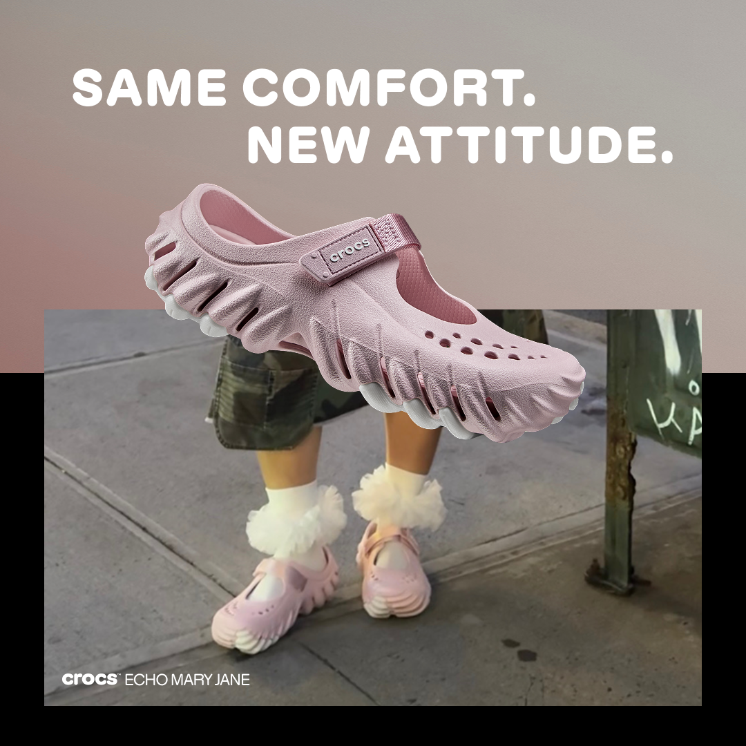 Crocs Facebook ad