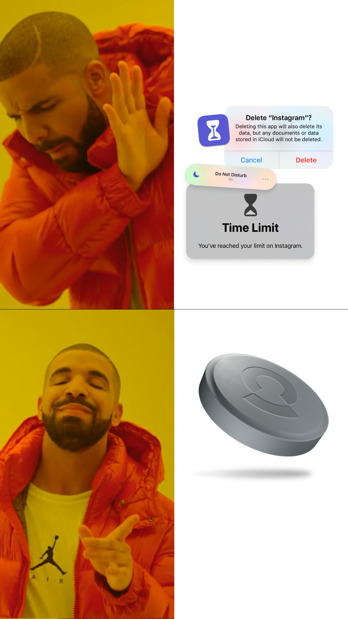 NowLocked - Less Screen Time Facebook ad