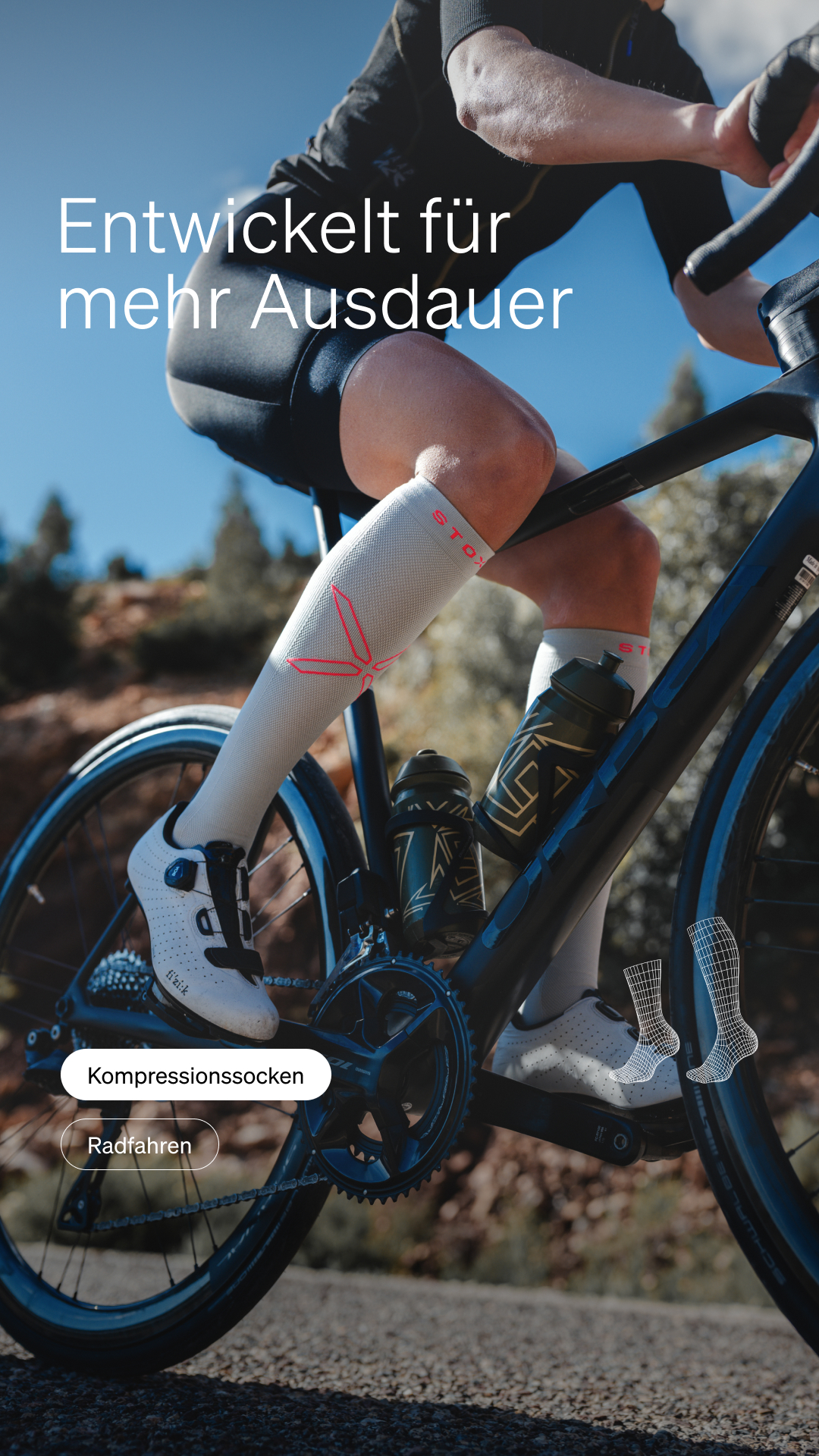 STOX Energy Socks Facebook ad