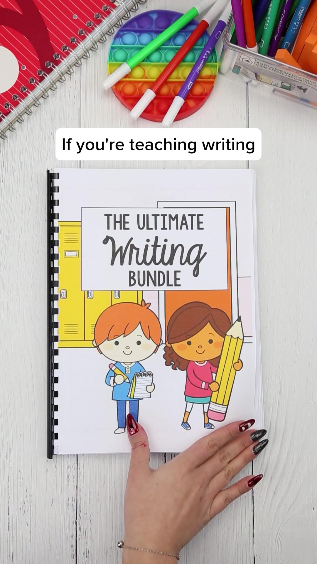 My Nerdy Teacher by Alina V Facebook ad: Teachers are raving about this bundle!