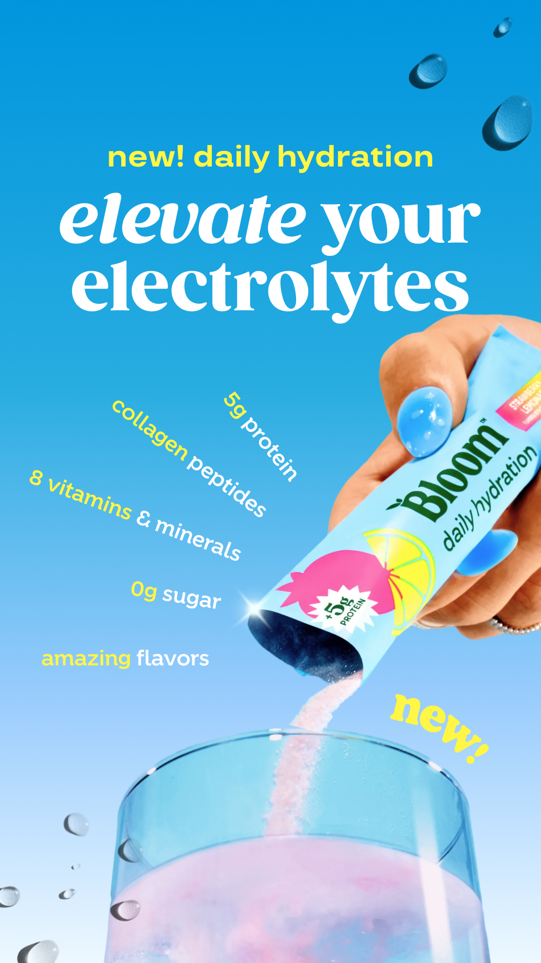 Bloom Nutrition Facebook ad