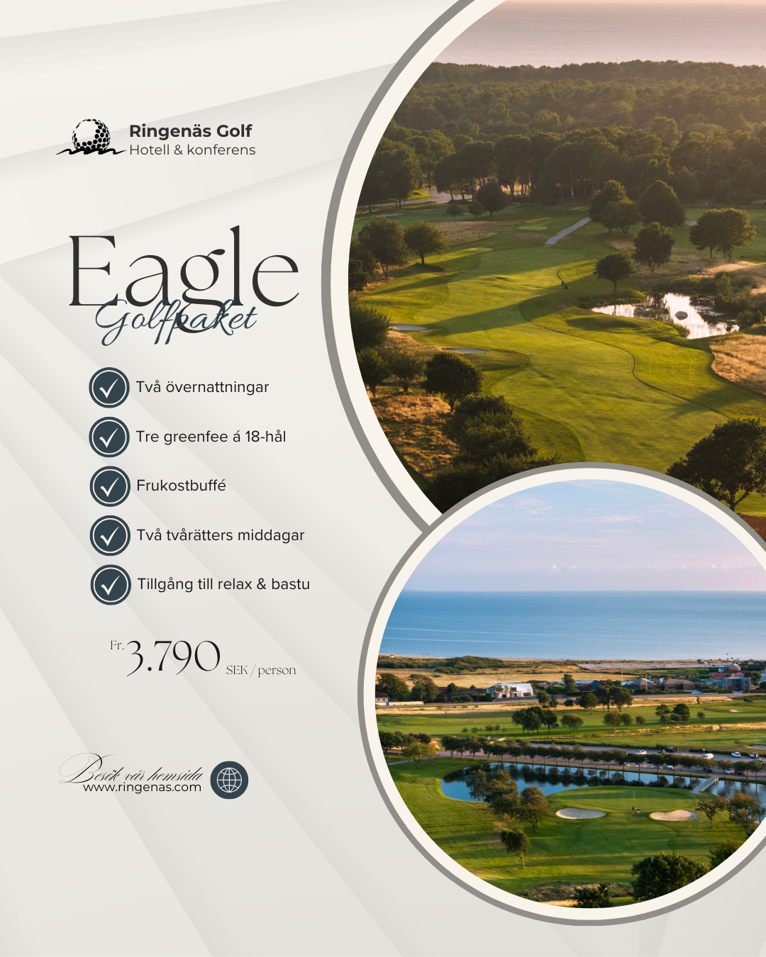 Ringenäs Golf, Hotell & Konferens Facebook ad: Ringenäs | Golf, Hotell & Konferens