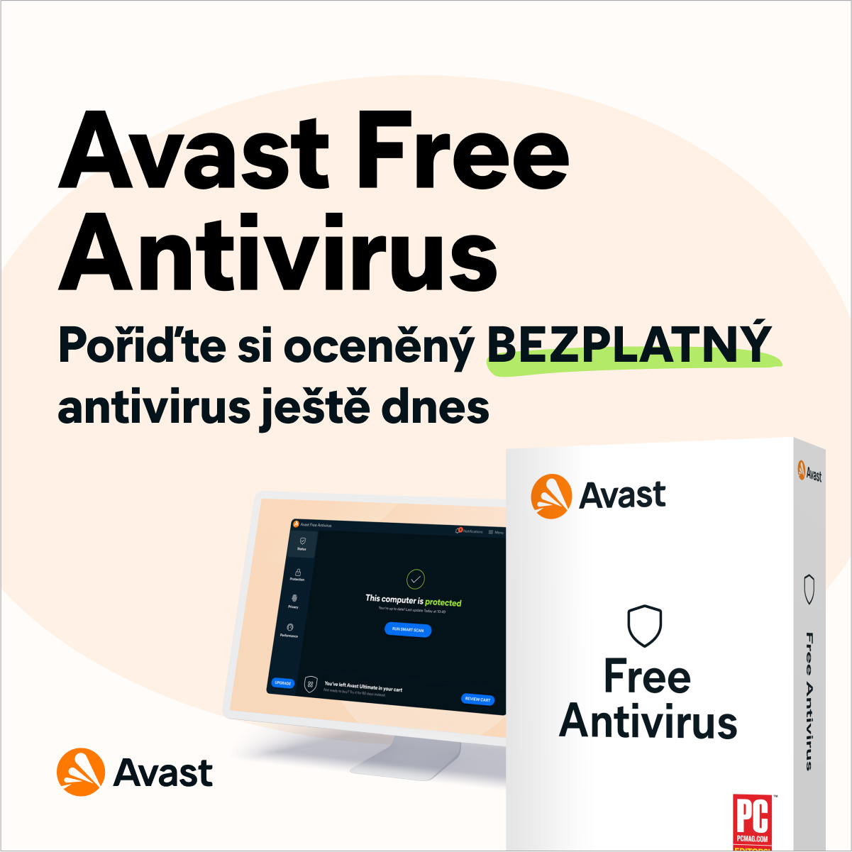 Avast Software Facebook ad