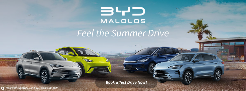 BYD Malolos Facebook ad: Experience the future of driving with BYD Malolos.