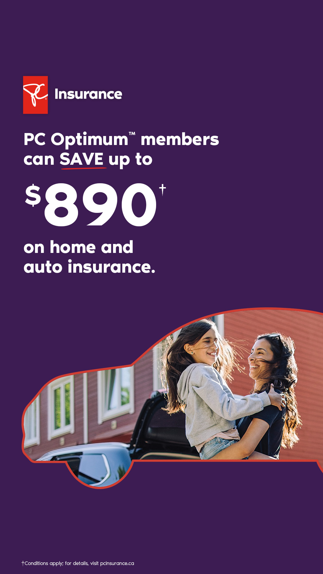 PC Insurance Facebook ad