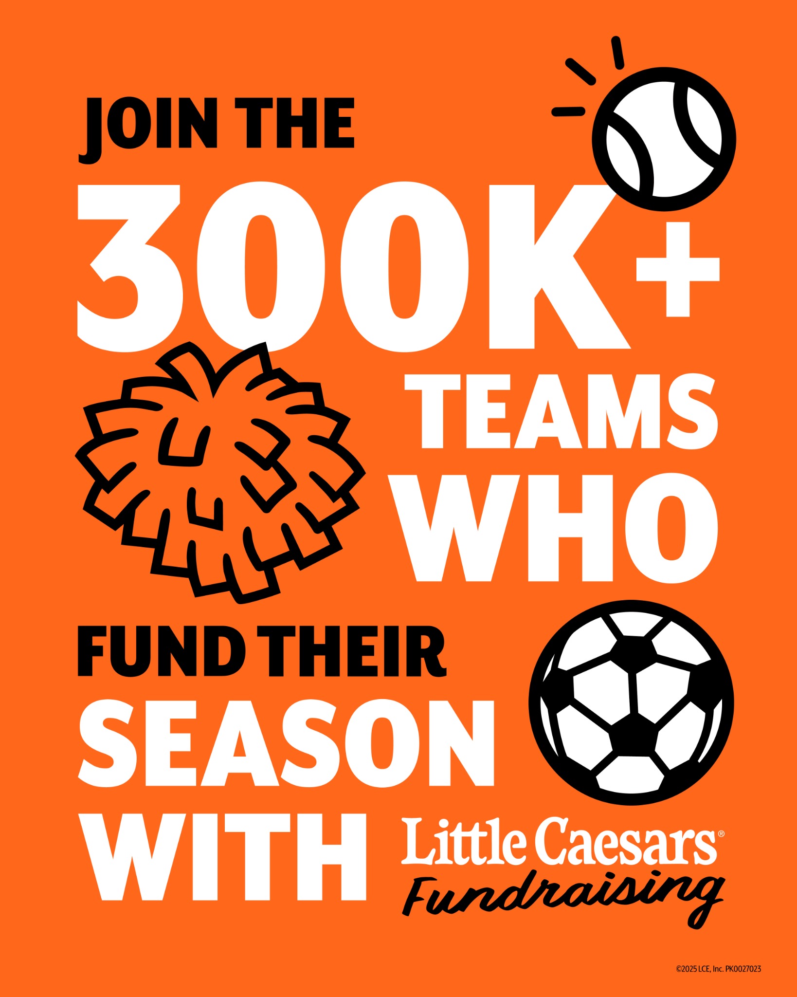 Little Caesars Fundraising Facebook ad