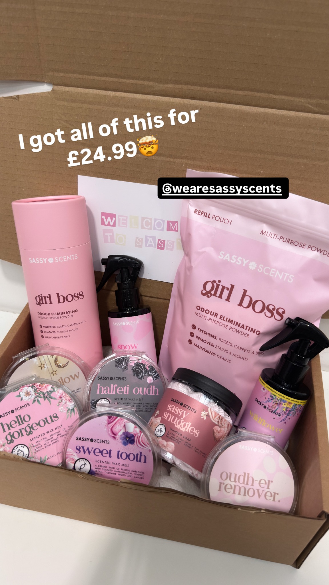 Sassy Scents Facebook ad