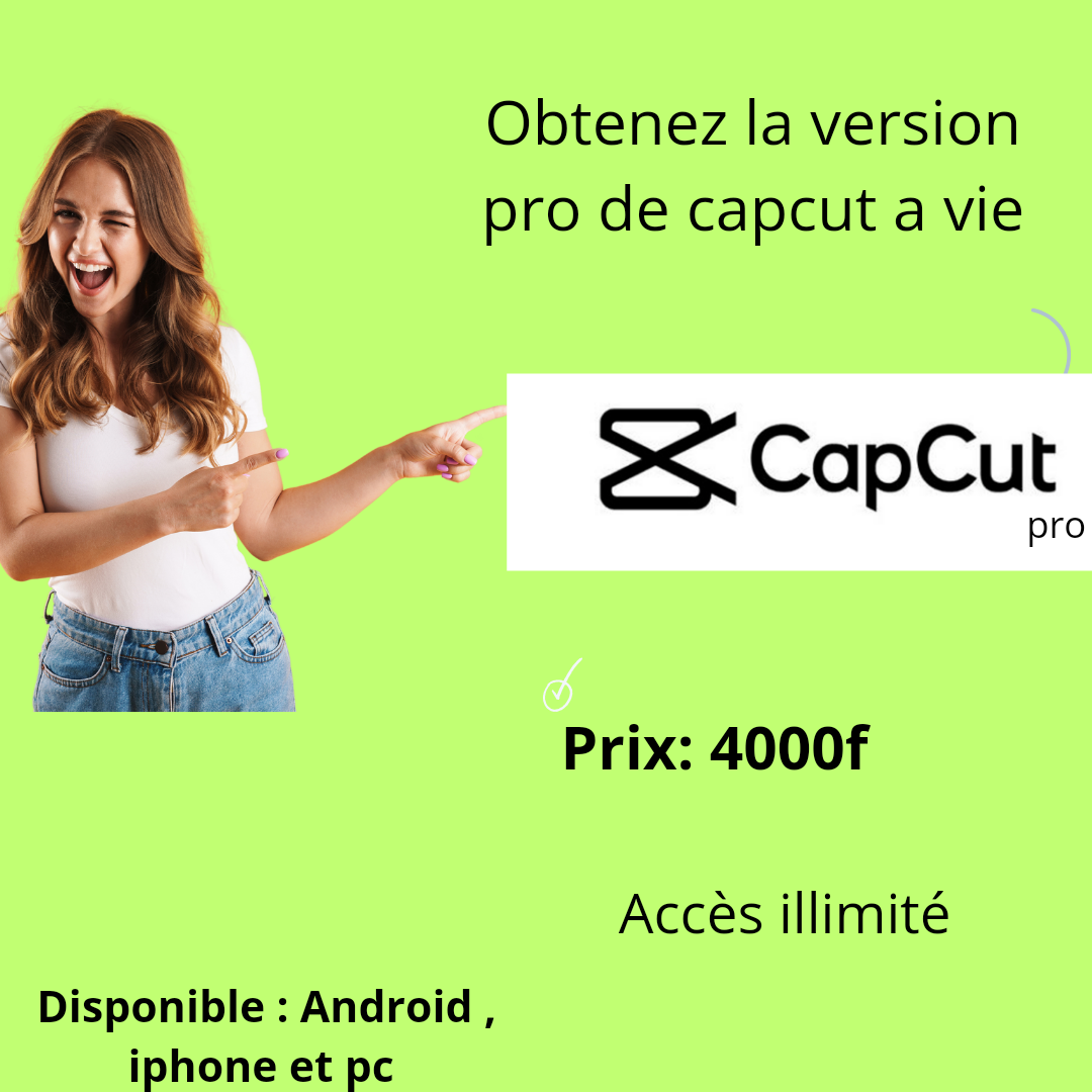 Digital Market Hub Facebook ad: ** CapCut Pro: Transformez vos vidéos en chef-d'œuvre…