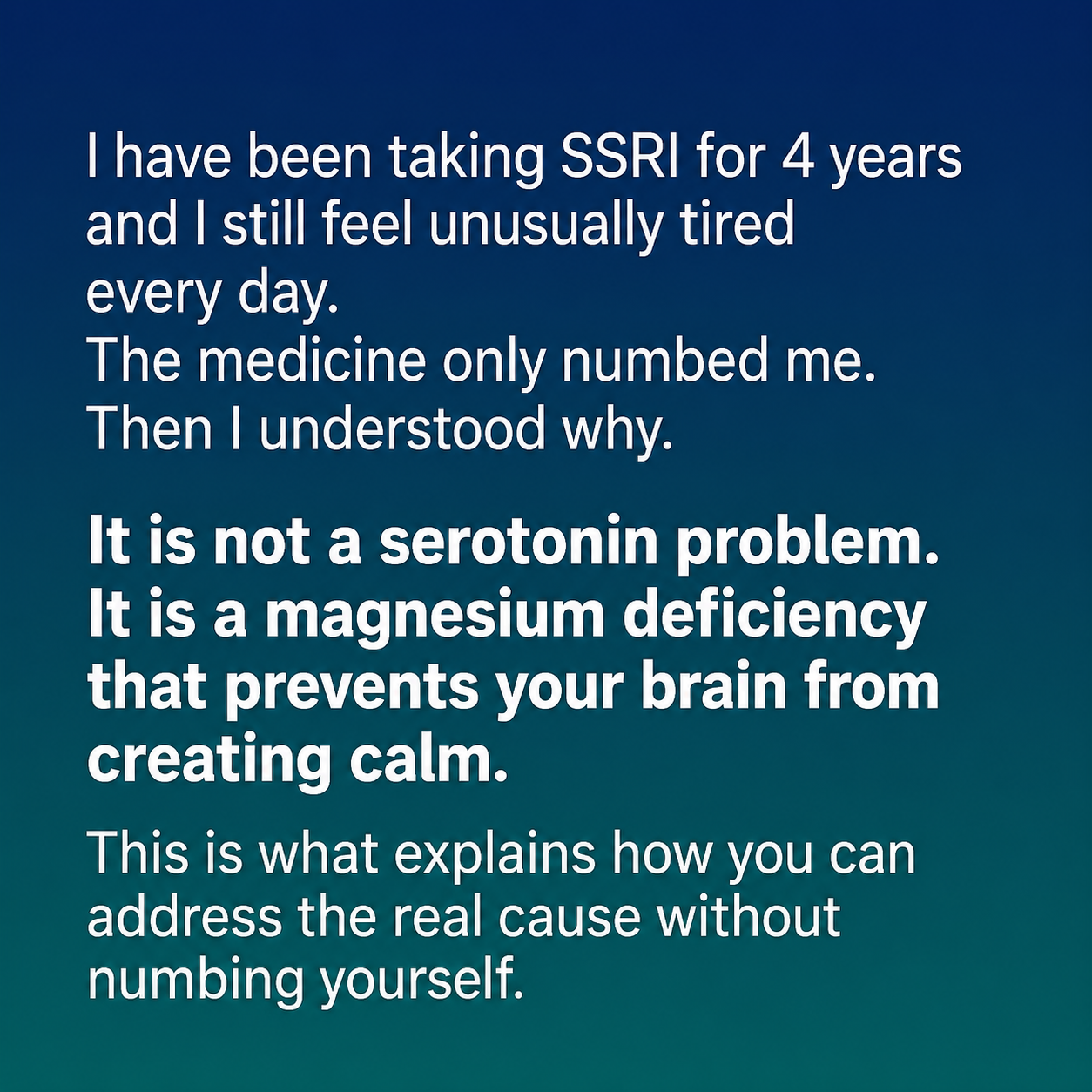 Dr. Simon Carter Facebook ad