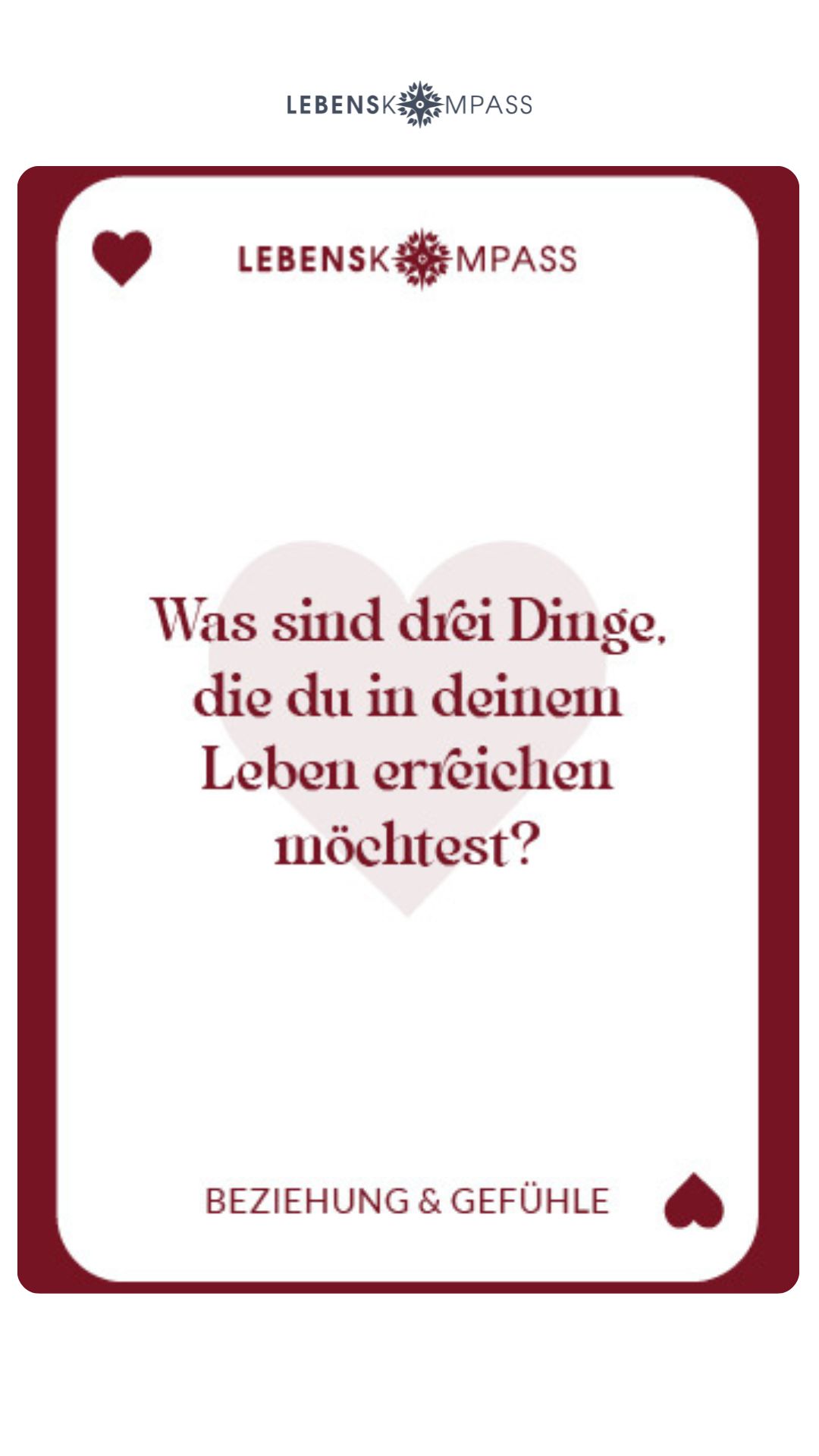 Lebenskompass Facebook ad
