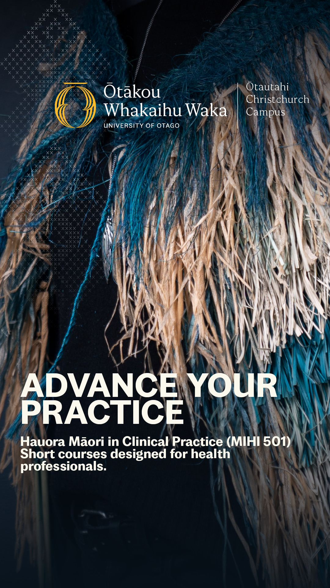 University of Otago Facebook ad: Deliver culturally responsive care. Build confidence to…