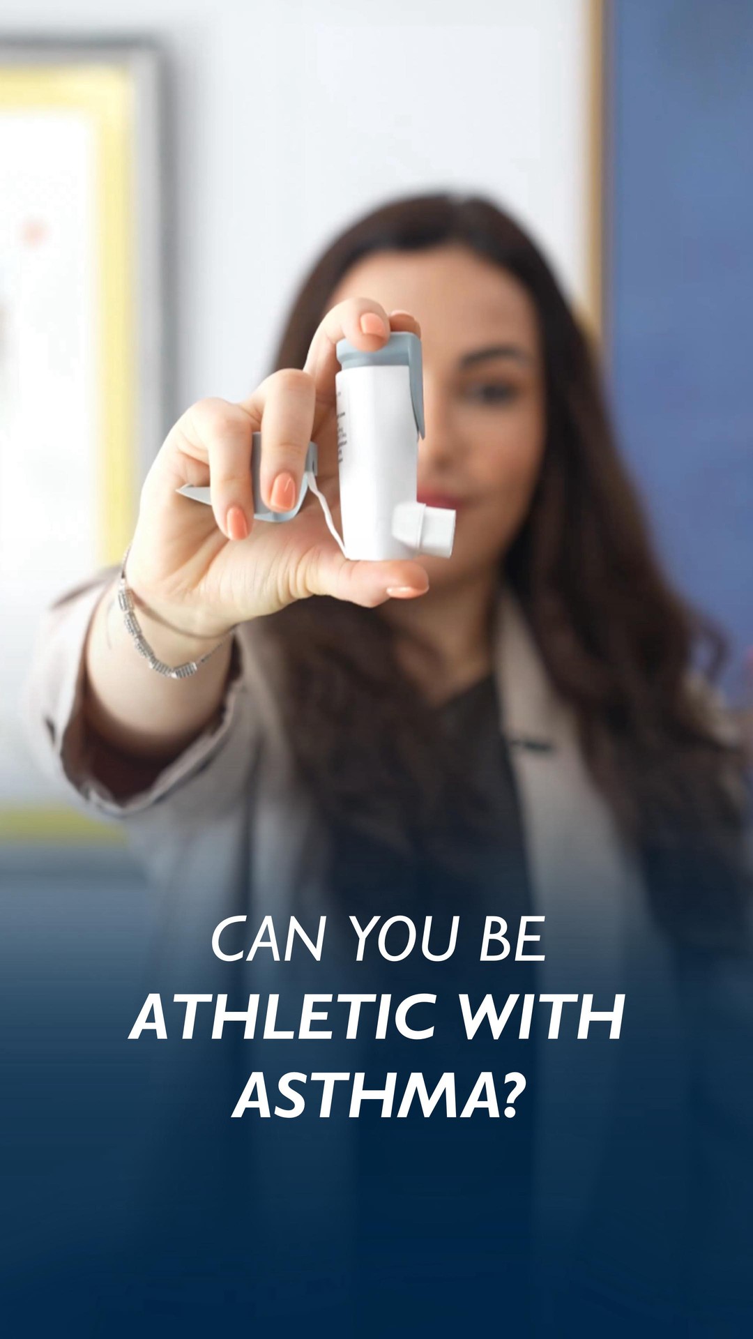 King’s College Hospital Dubai Facebook ad: Asthma and Athletics Can you do both?!