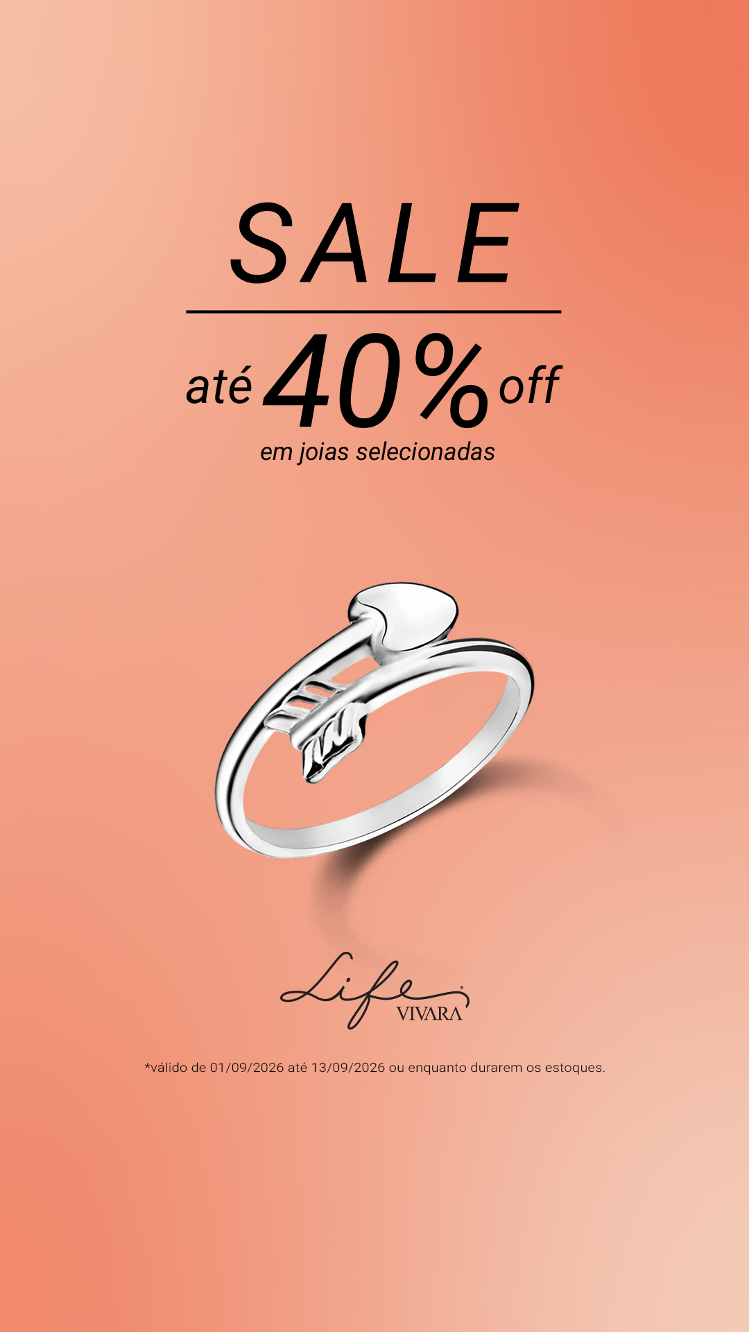 Life by Vivara Facebook ad: Sale | Life