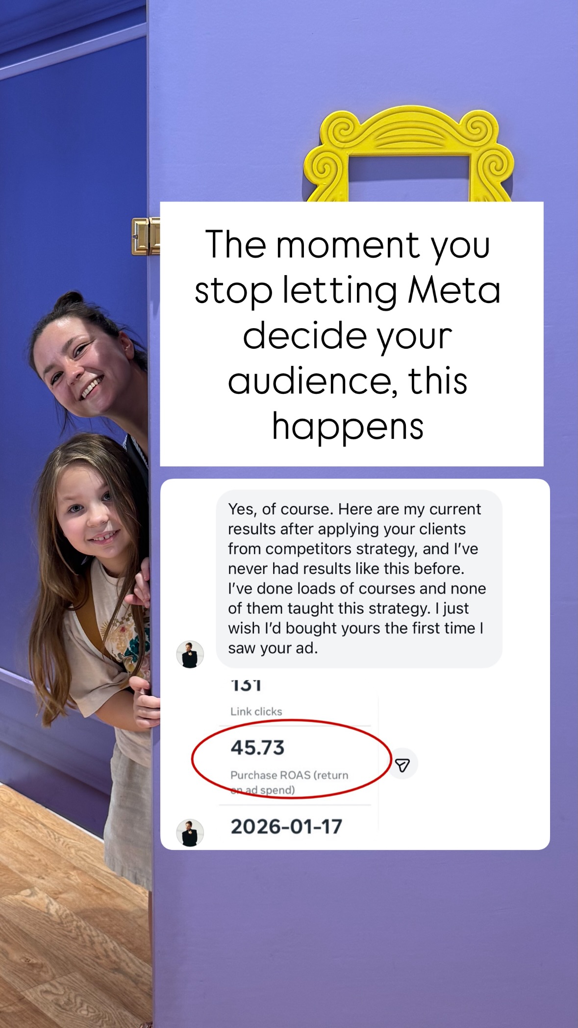 Secret Insta Club Facebook ad