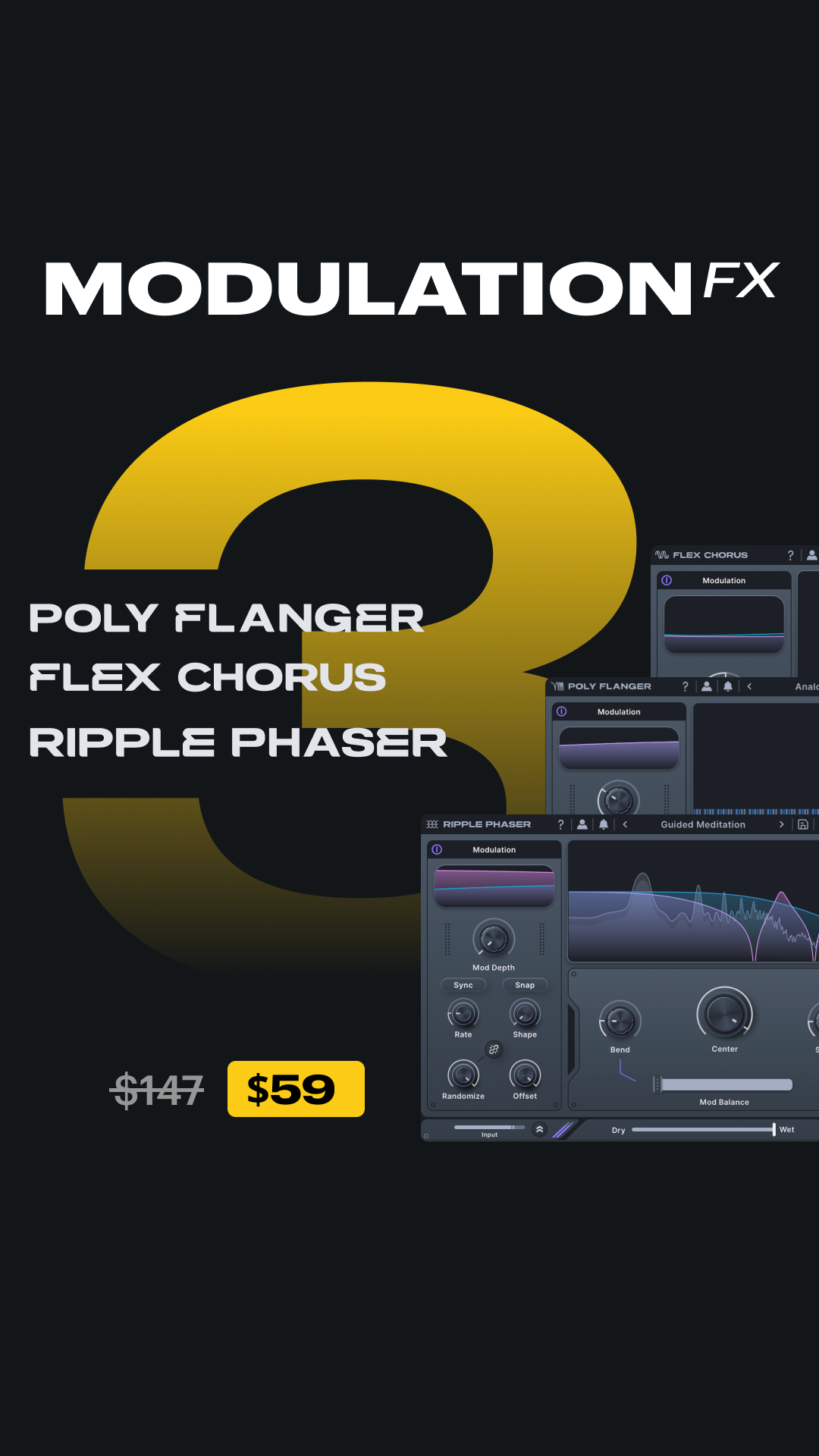 Minimal Audio Facebook ad