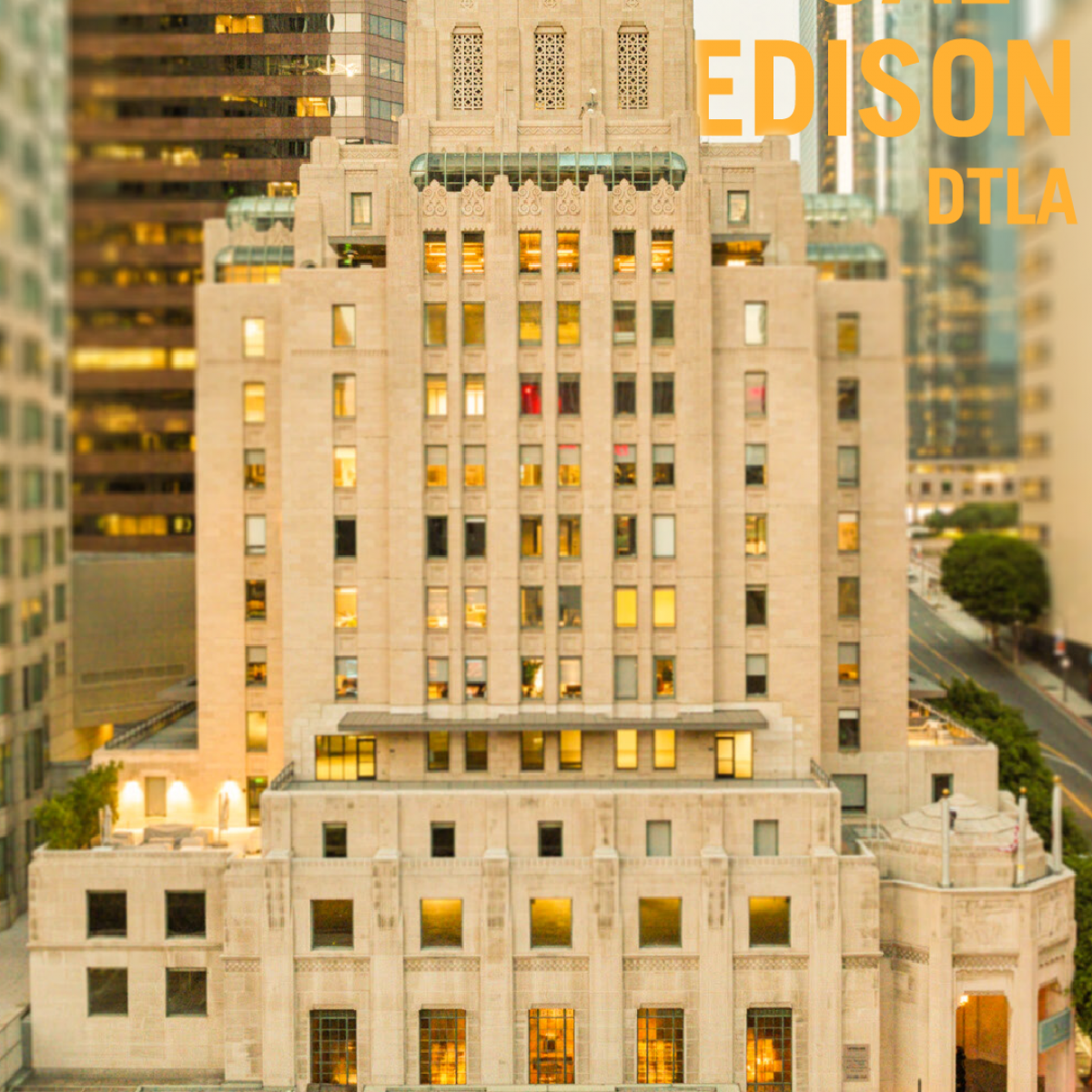The CalEdison DTLA Facebook ad: An icon reimagined for today.