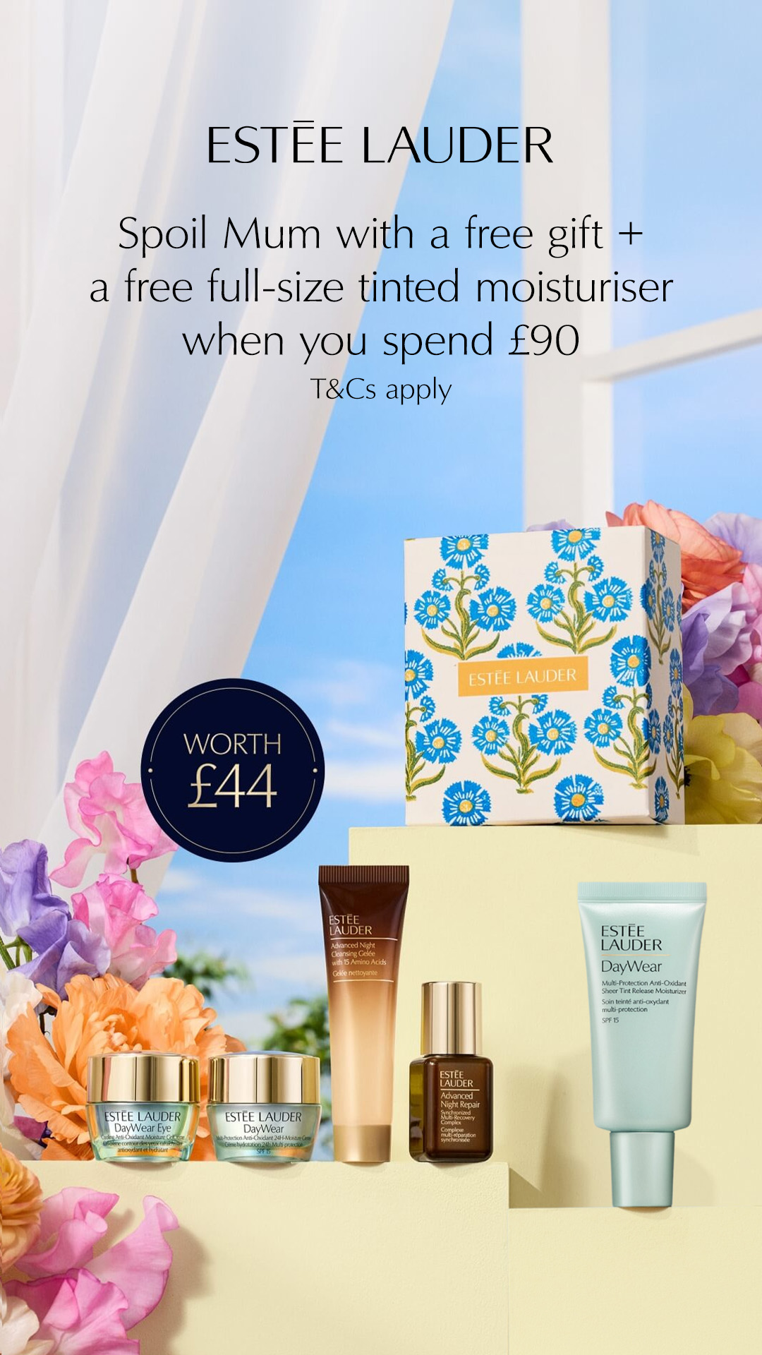 Estée Lauder UK Facebook ad