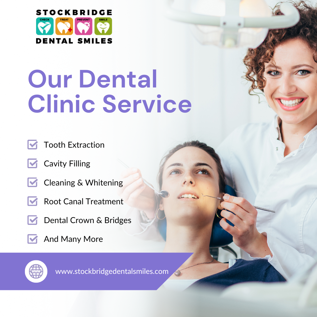 Stockbridge Dental Smiles Facebook ad: Stockbridge Dentist You Can Trust