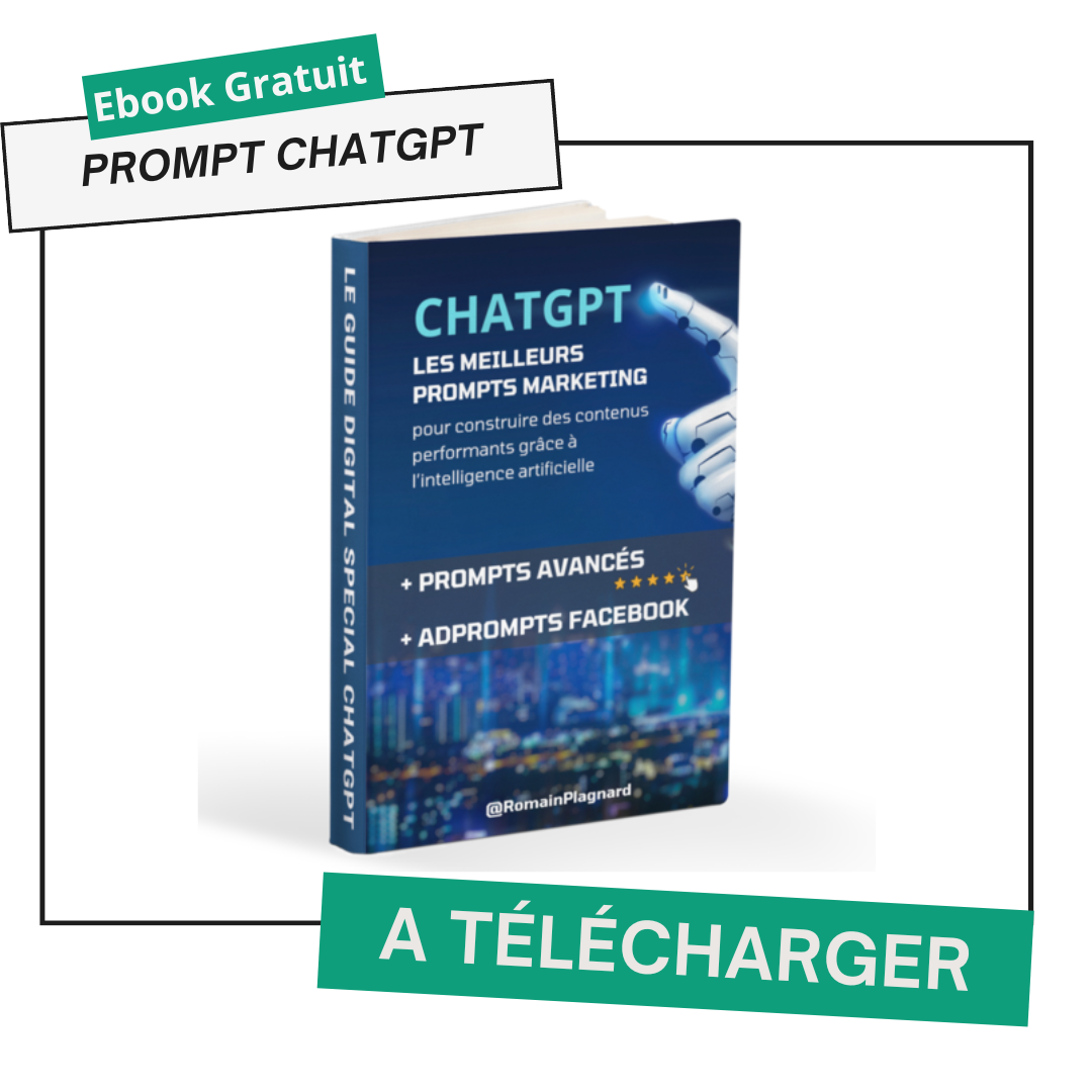 Académie des Webentrepreneurs Facebook ad: Dompte ChatGPT avec cet Ebook GRATUIT!
