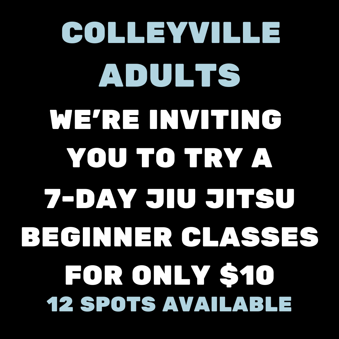 JJ Machado DFW Brazilian Jiu Jitsu Facebook ad: 1 Week JIU JITSU TRIAL for only $10